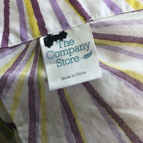 The Company Store Bath The Company Store Pinwheel Shower Curtain Poshmark